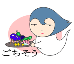 I am a ghost. sticker #3278502