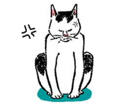 Ukiyohe Cat sticker #3278514