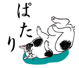 Ukiyohe Cat sticker #3278523