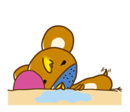 Chick-Bear "Simplified Chinese version" sticker #3278635