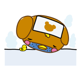 Chick-Bear "Simplified Chinese version" sticker #3278649