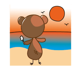 Chick-Bear "Simplified Chinese version" sticker #3278660