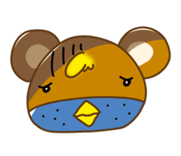 Chick-Bear "Simplified Chinese version" sticker #3278663