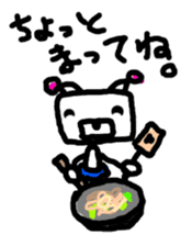 KAWAII Japanese RoboBear sticker #3278764