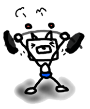 KAWAII Japanese RoboBear sticker #3278779