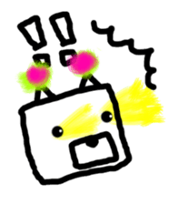 KAWAII Japanese RoboBear sticker #3278787