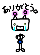 KAWAII Japanese RoboBear sticker #3278790