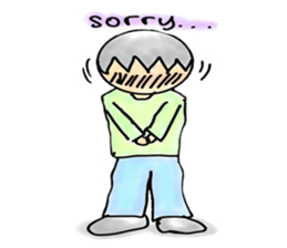 pastel boy sticker #3278996