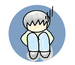 pastel boy sticker #3279002