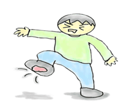 pastel boy sticker #3279009