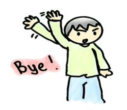 pastel boy sticker #3279012