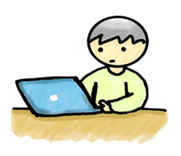 pastel boy sticker #3279016