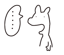 The cute white dog sticker #3279209