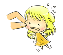 pixie of the forest sticker #3279401