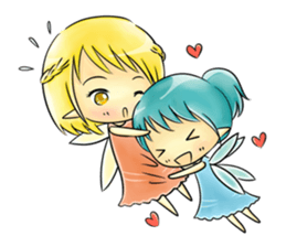 pixie of the forest sticker #3279406