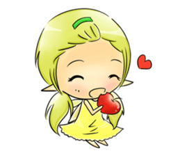 pixie of the forest sticker #3279414