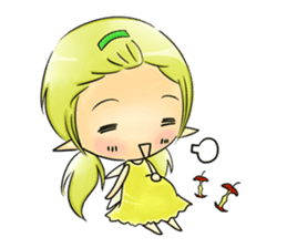 pixie of the forest sticker #3279415