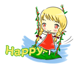 pixie of the forest sticker #3279422