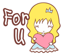 Princess Blue (En) sticker #3279674