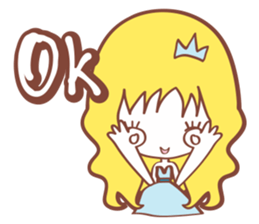 Princess Blue (En) sticker #3279676