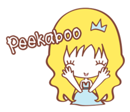 Princess Blue (En) sticker #3279688