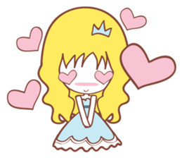 Princess Blue (En) sticker #3279702
