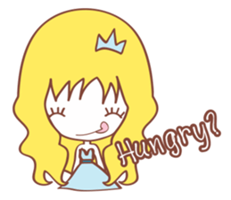 Princess Blue (En) sticker #3279703
