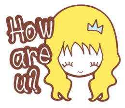 Princess Blue (En) sticker #3279705