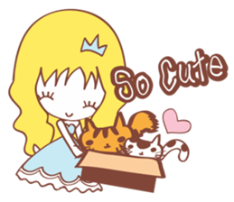 Princess Blue (En) sticker #3279710