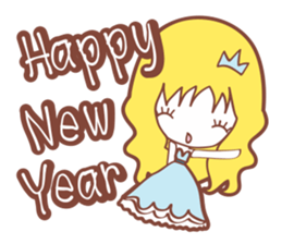 Princess Blue (En) sticker #3279711