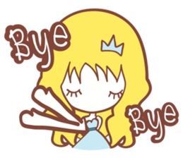 Princess Blue (En) sticker #3279713