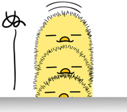 A housekeeper's Piyo 2 sticker #3279774