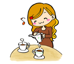 Every day of the three-person daughter. sticker #3280145