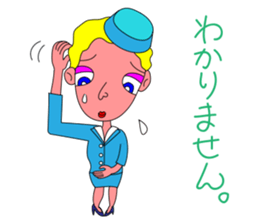 Everyday of cabin crew sticker #3280785