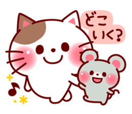 mococo friends stamp for invitations sticker #3280995