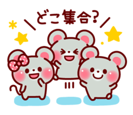 mococo friends stamp for invitations sticker #3280996