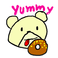 cute kawaii animal sticker