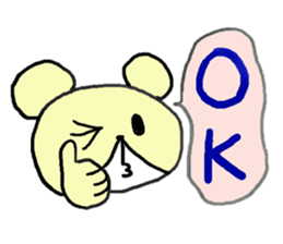 cute kawaii animal sticker sticker #3281035