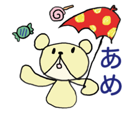 cute kawaii animal sticker sticker #3281041