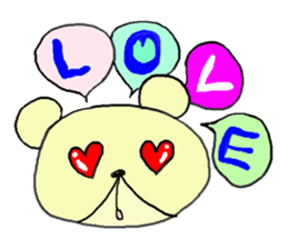 cute kawaii animal sticker sticker #3281067