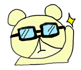 cute kawaii animal sticker sticker #3281069