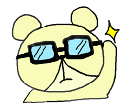 cute kawaii animal sticker sticker #3281069