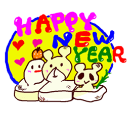 cute kawaii animal sticker sticker #3281073