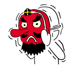 TENGU kun(braggart) sticker #3281171
