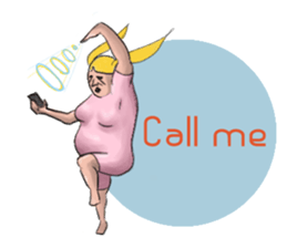 pigtails girl! sticker #3281588