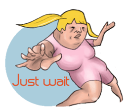 pigtails girl! sticker #3281590