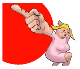 pigtails girl! sticker #3281592