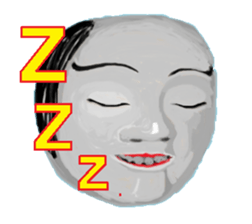 Japanese culture stamp sticker #3281821