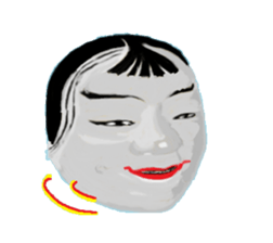 Japanese culture stamp sticker #3281825