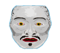 Japanese culture stamp sticker #3281828
